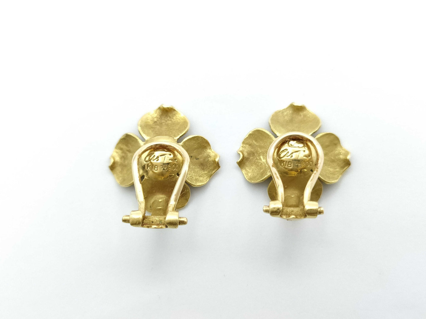 Nobuko Ishikawa asTime Diamond K18/Pt900 4.0g Earrings
