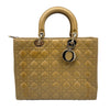 Dior Christian Dior Handbag Patent Leather Women's Handbag