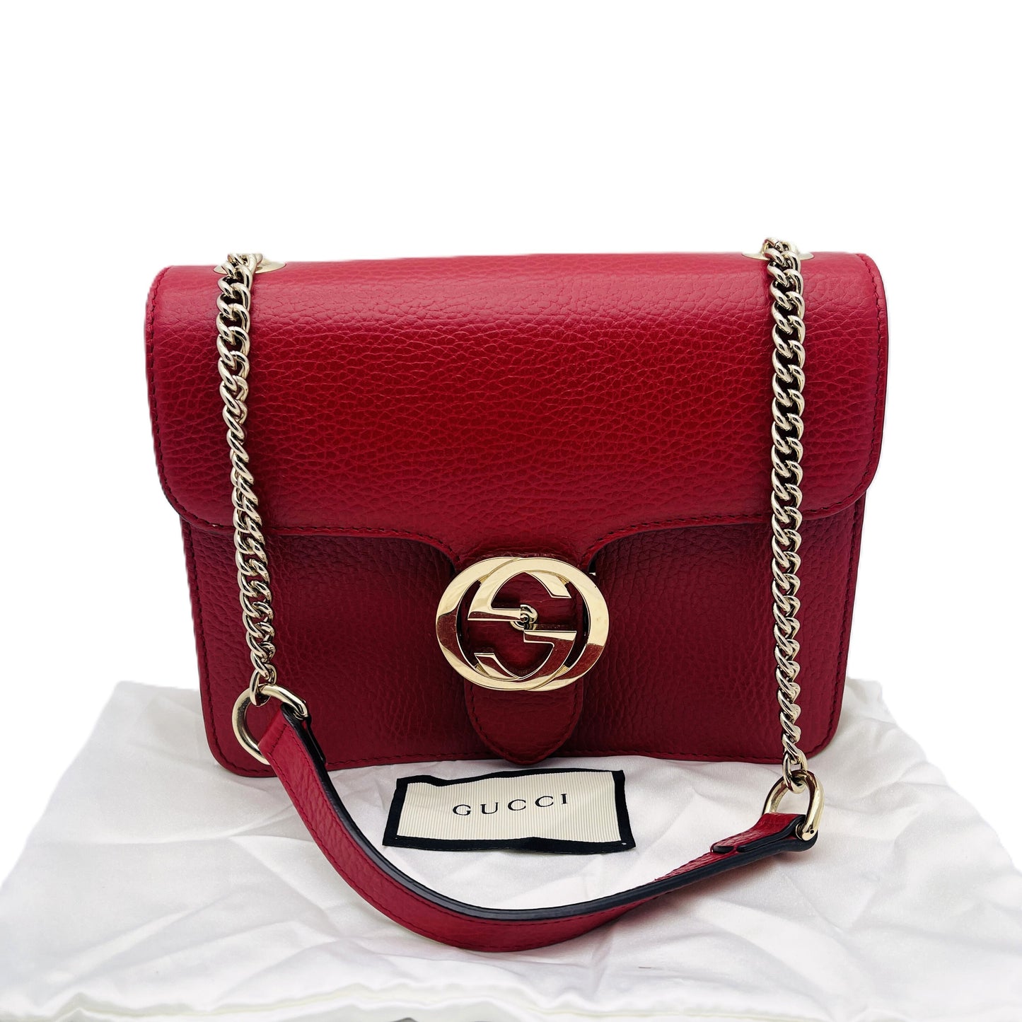 GUCCI Interlocking Chain Shoulder Bag Shoulder Bag