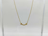Tiffany&Co. T Smile Mini YG Au750 2.4g Necklace