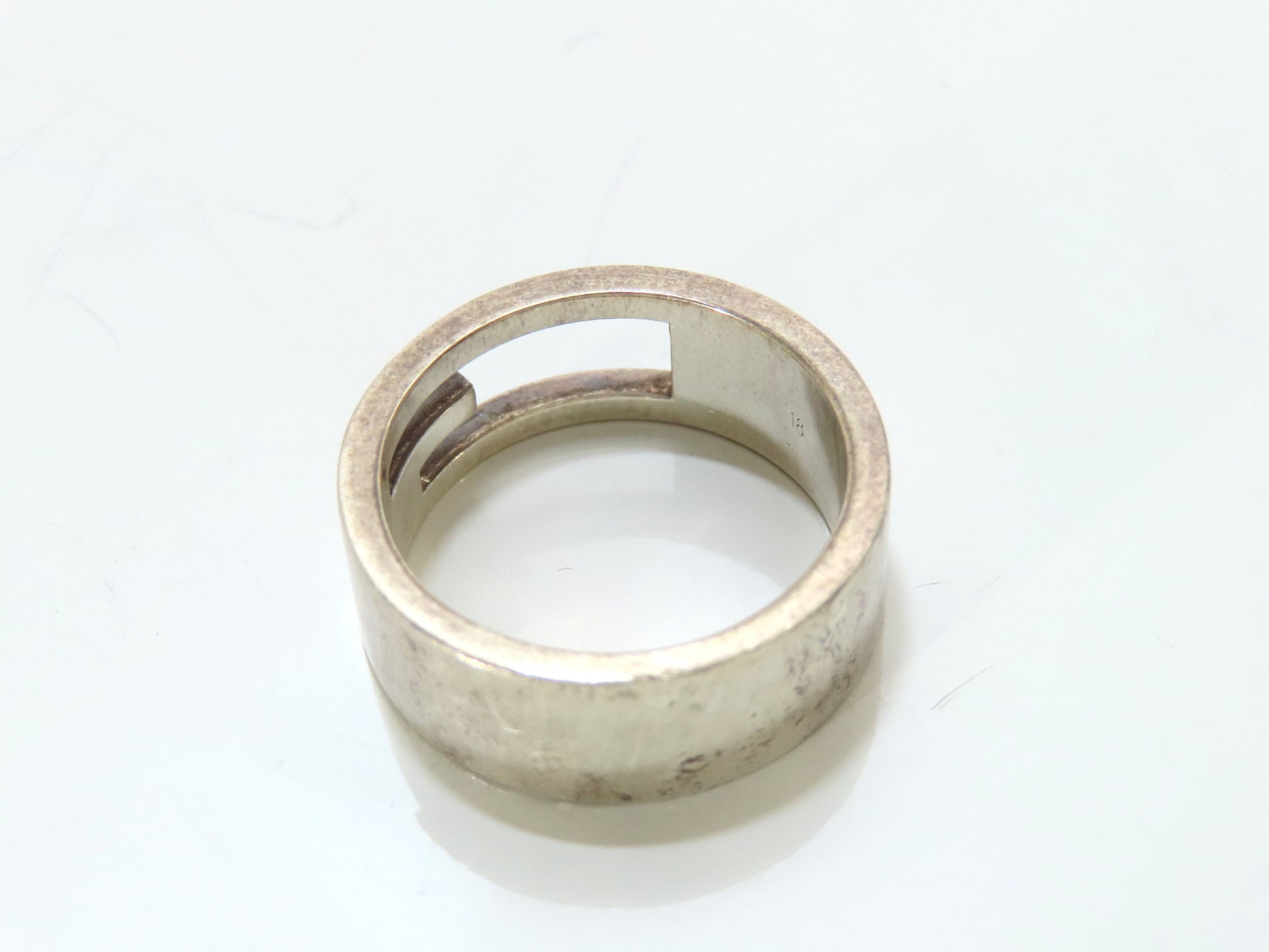 GUCCI Gucci Ring AG925 Size 18 8.3g Ring