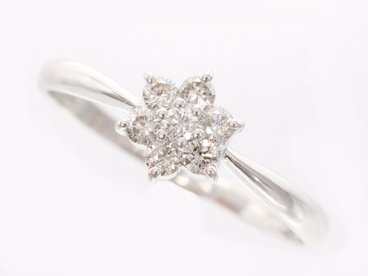 D0.20ct K18WG 1.3g Ring