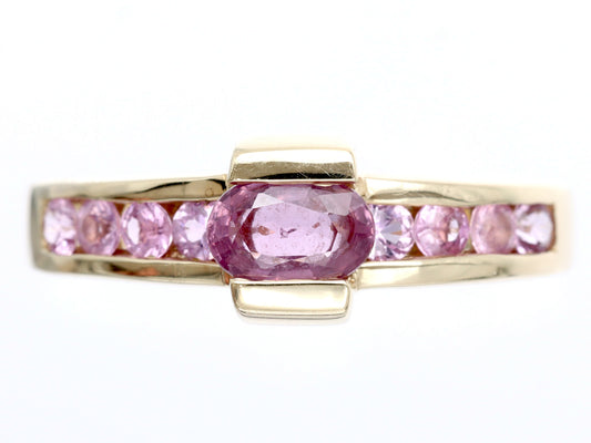 Pink Sapphire K10 3.2g Ring
