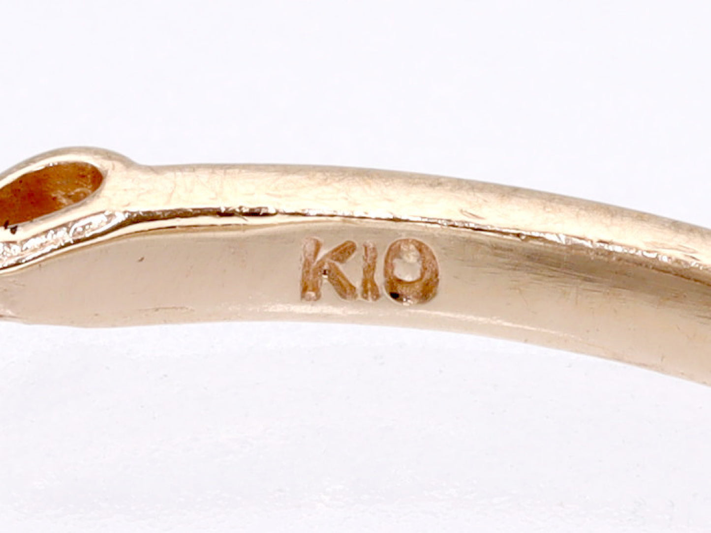 D0.13ct K10 1.0g Ring