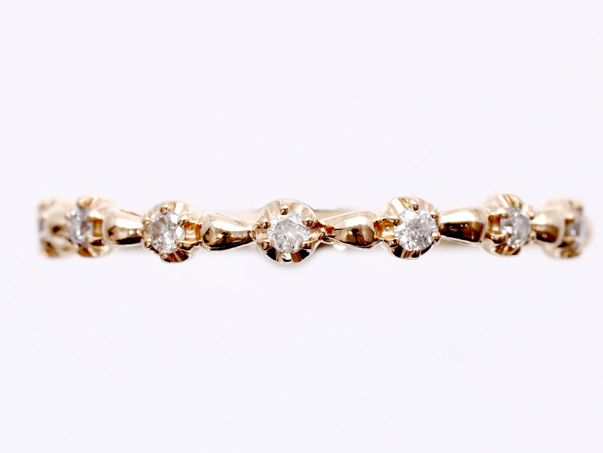 D0.13ct K10 1.0g Ring