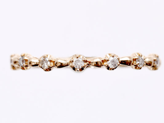 D0.13ct K10 1.0g Ring
