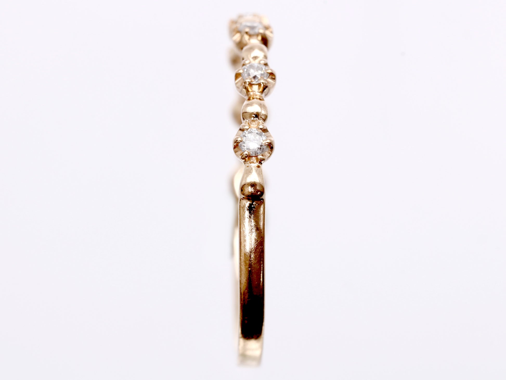 D0.13ct K10 1.0g Ring