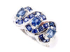 Sapphire K9 3.7g Ring