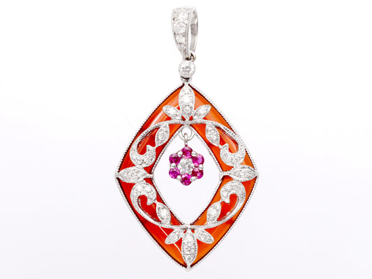 Agate Ring, R 0.20ct, D 0.50ct, 18K Gold, 6.1g