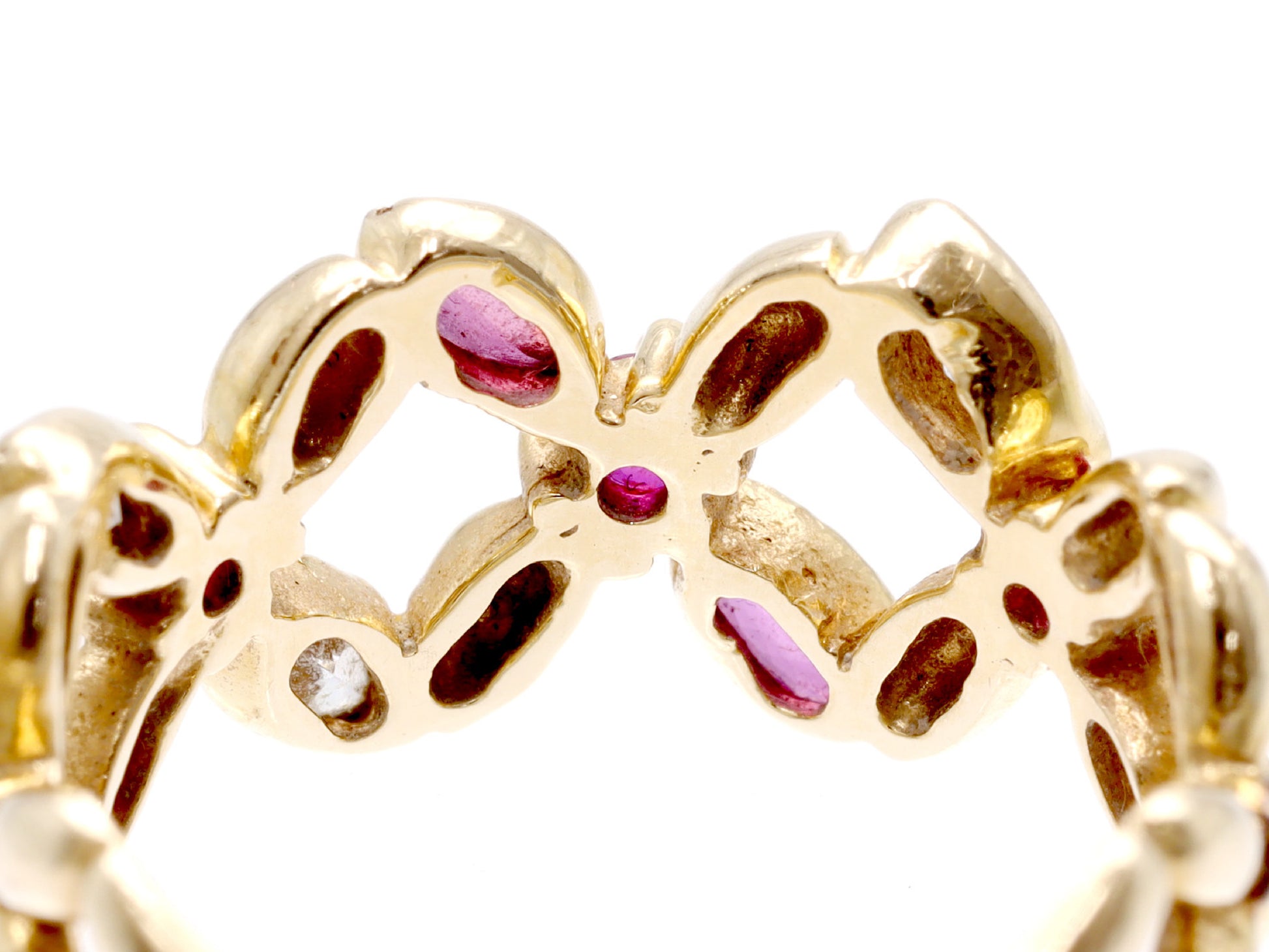 STAR JEWELRY Colored Stone Transparent Stone K14 3.2g Ring