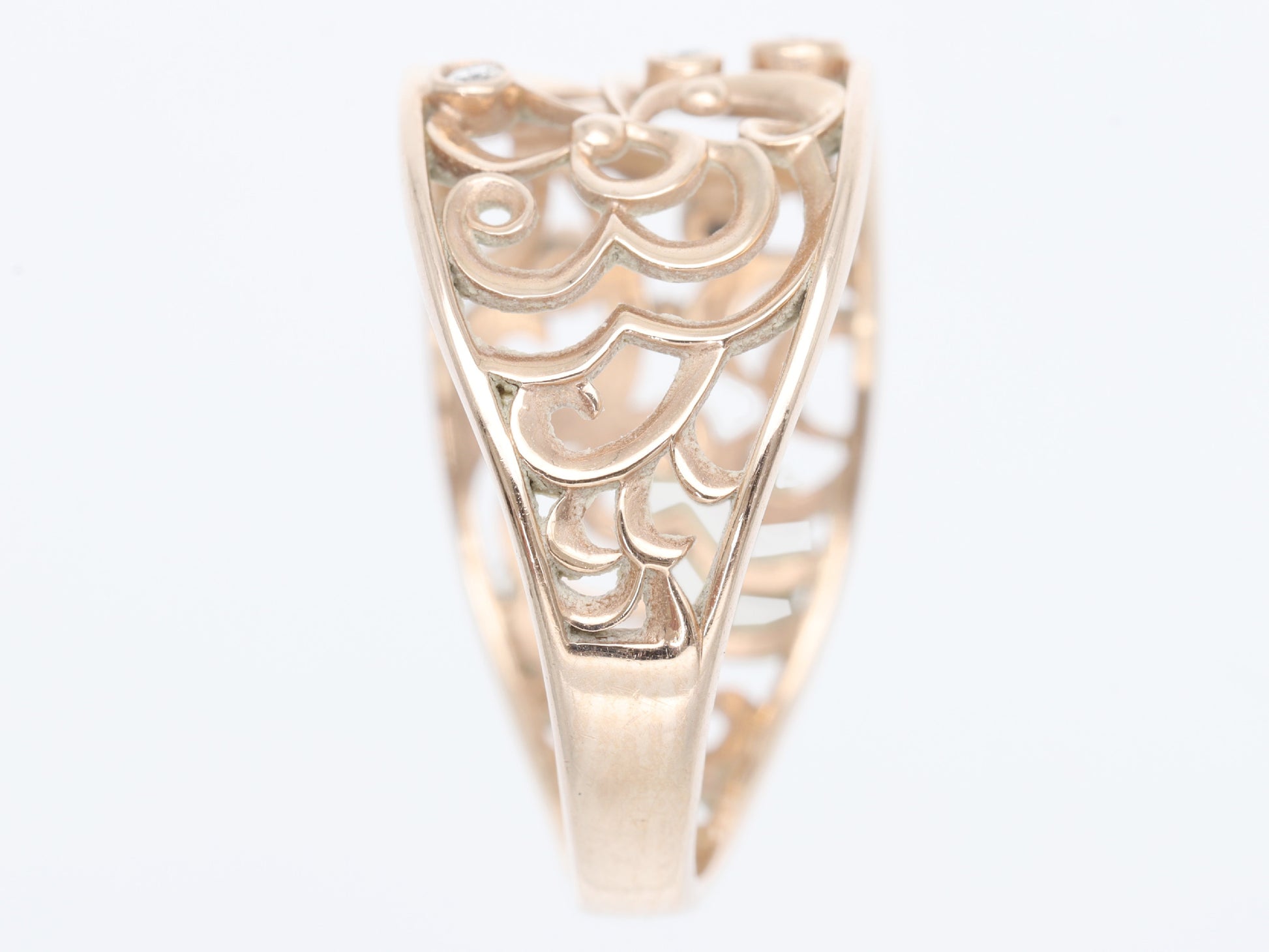 D0.06ct K10 2.6g Ring