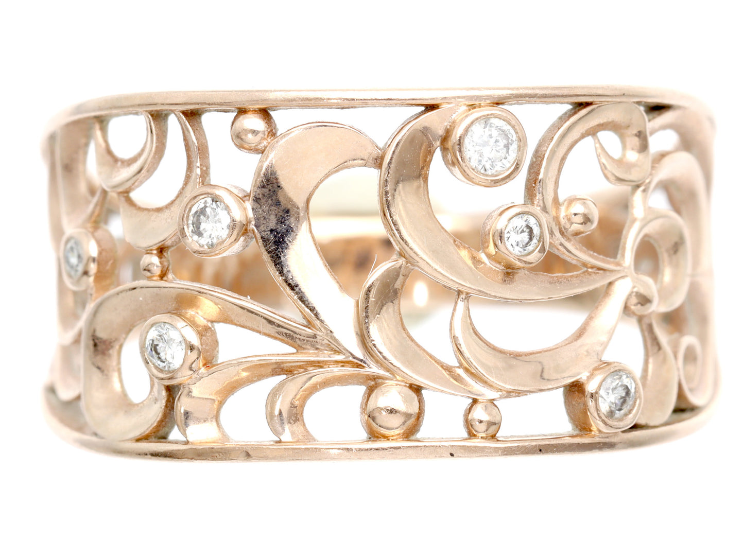 D0.06ct K10 2.6g Ring