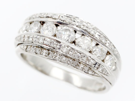 D1.00ct Pt900 8.9g Ring