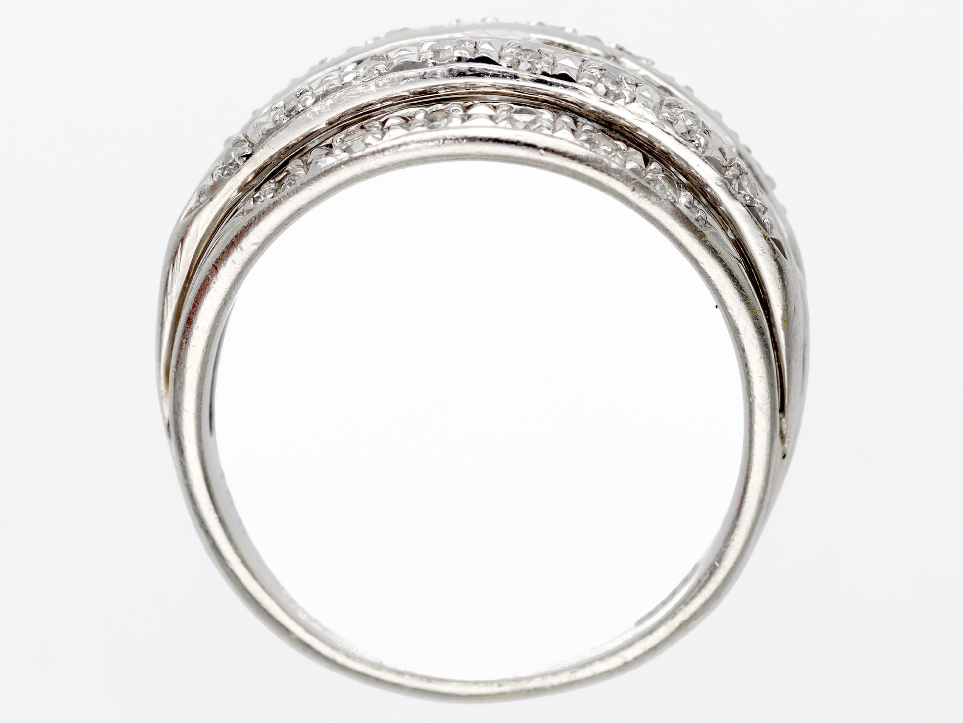 D1.00ct Pt900 8.9g Ring