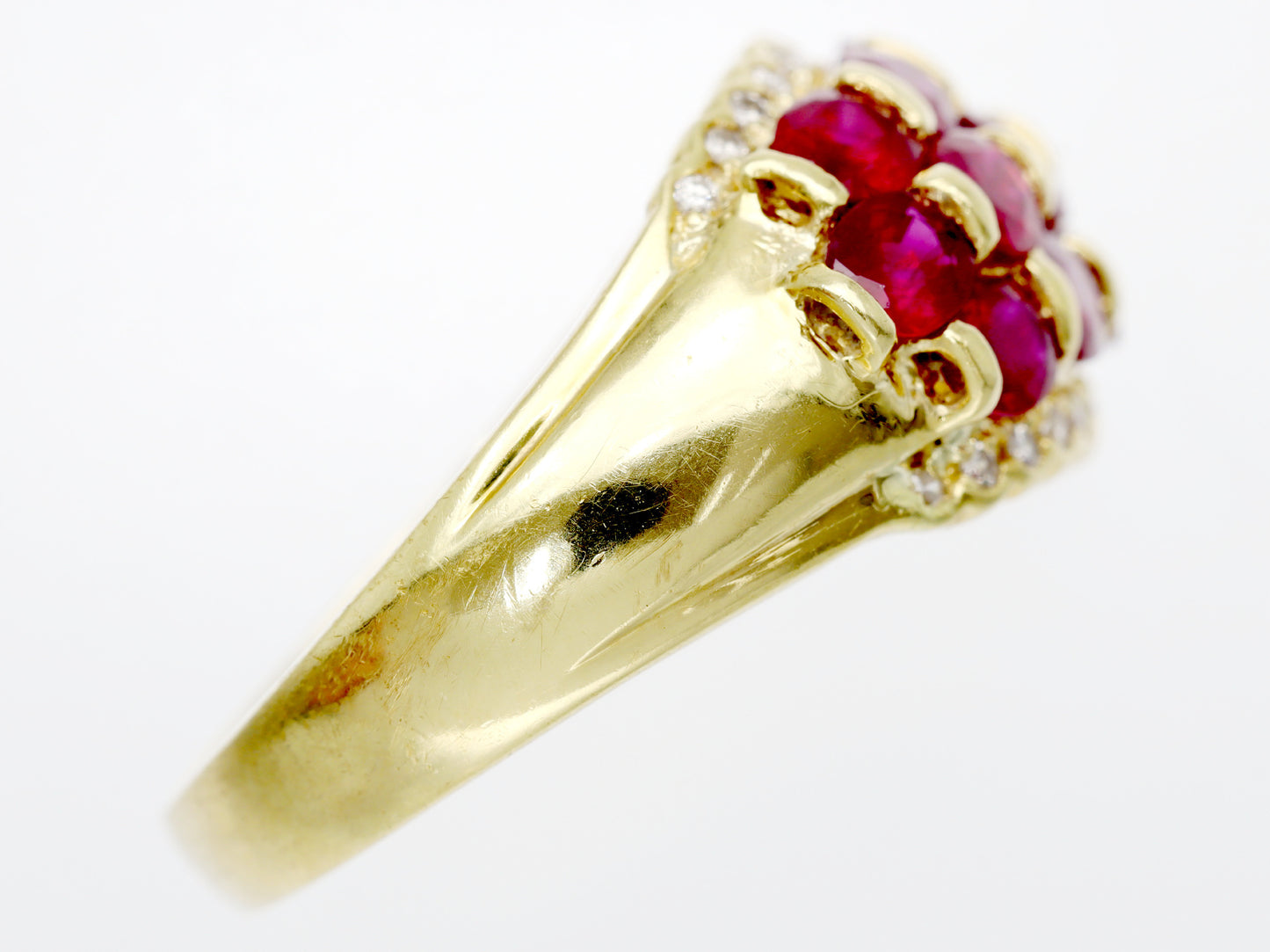 R2.24ct D0.08ct K18 5.3g Ring
