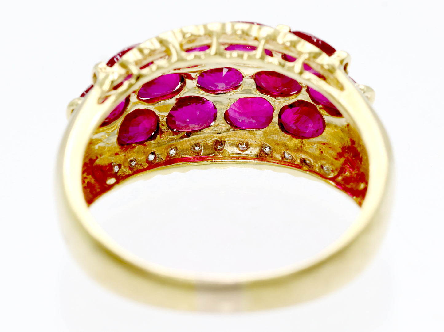 R2.24ct D0.08ct K18 5.3g Ring