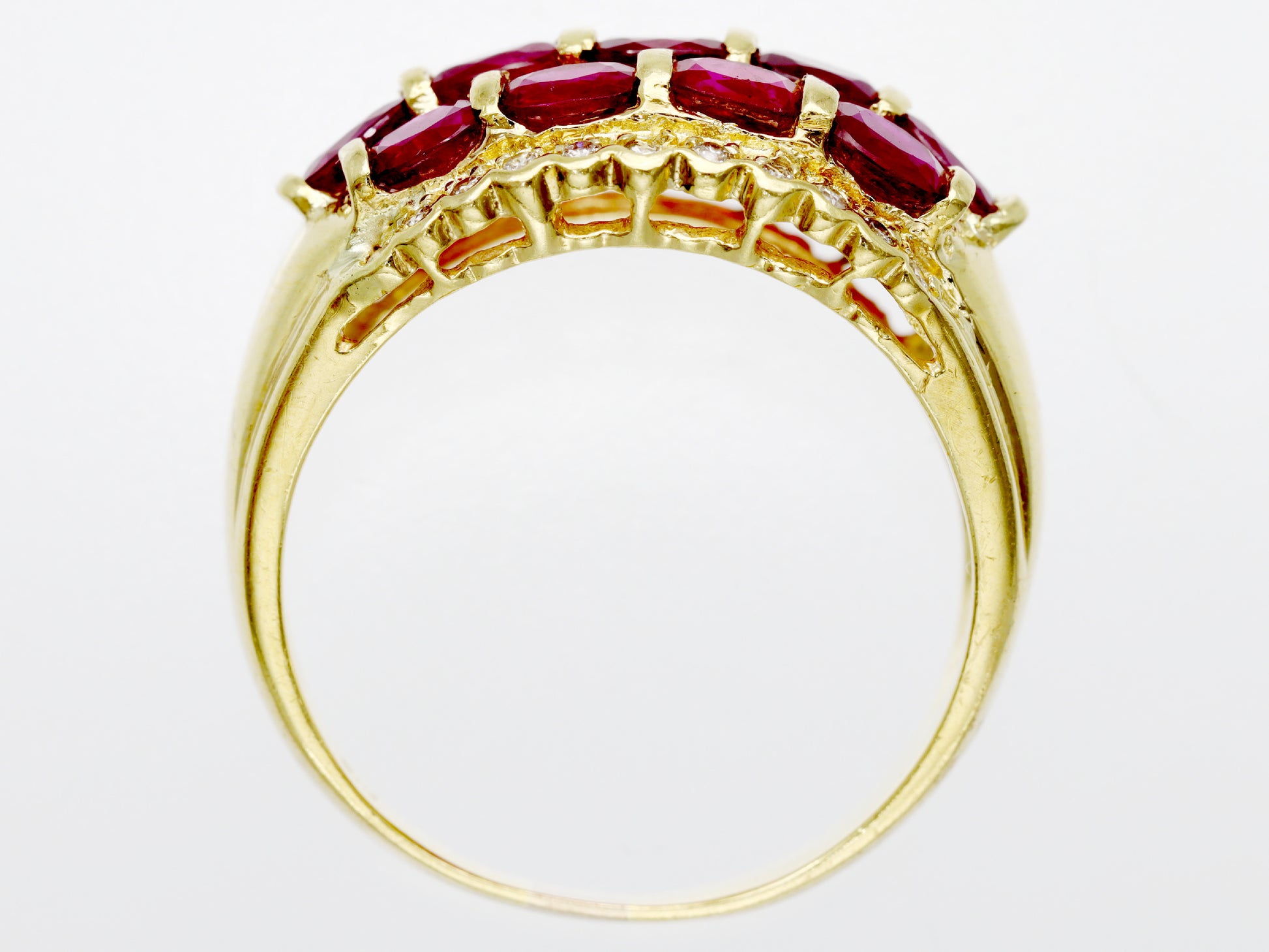 R2.24ct D0.08ct K18 5.3g Ring