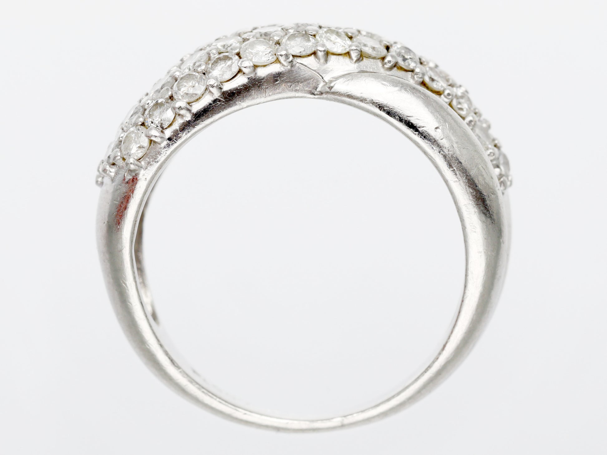 D1.00ct Pt900 6.5g Ring