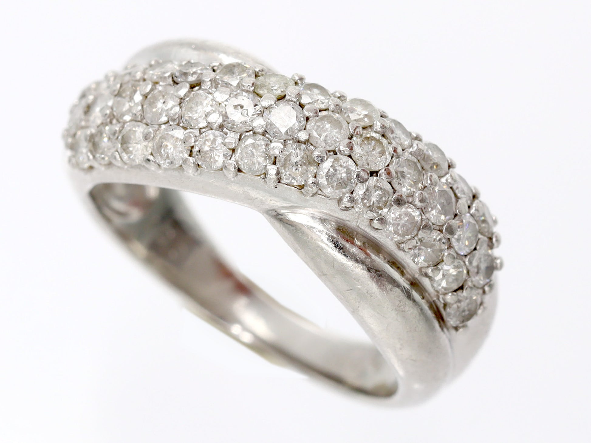 D1.00ct Pt900 6.5g Ring