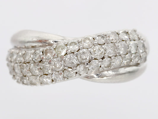 D1.00ct Pt900 6.5g Ring