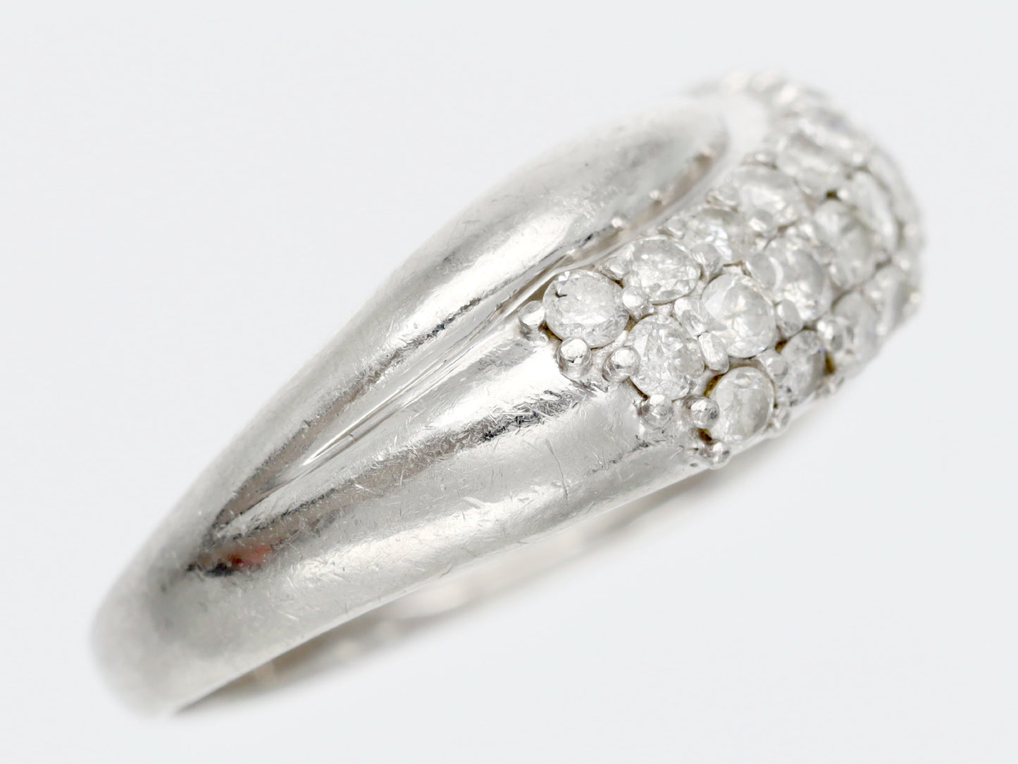 D1.00ct Pt900 6.5g Ring