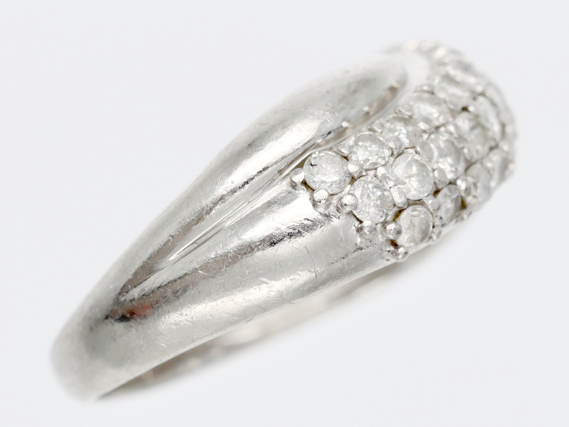 D1.00ct Pt900 6.5g Ring