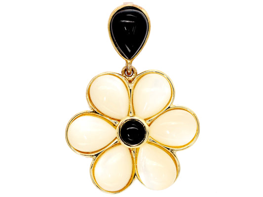 Shell Onyx K18 3.4g Pendant Top