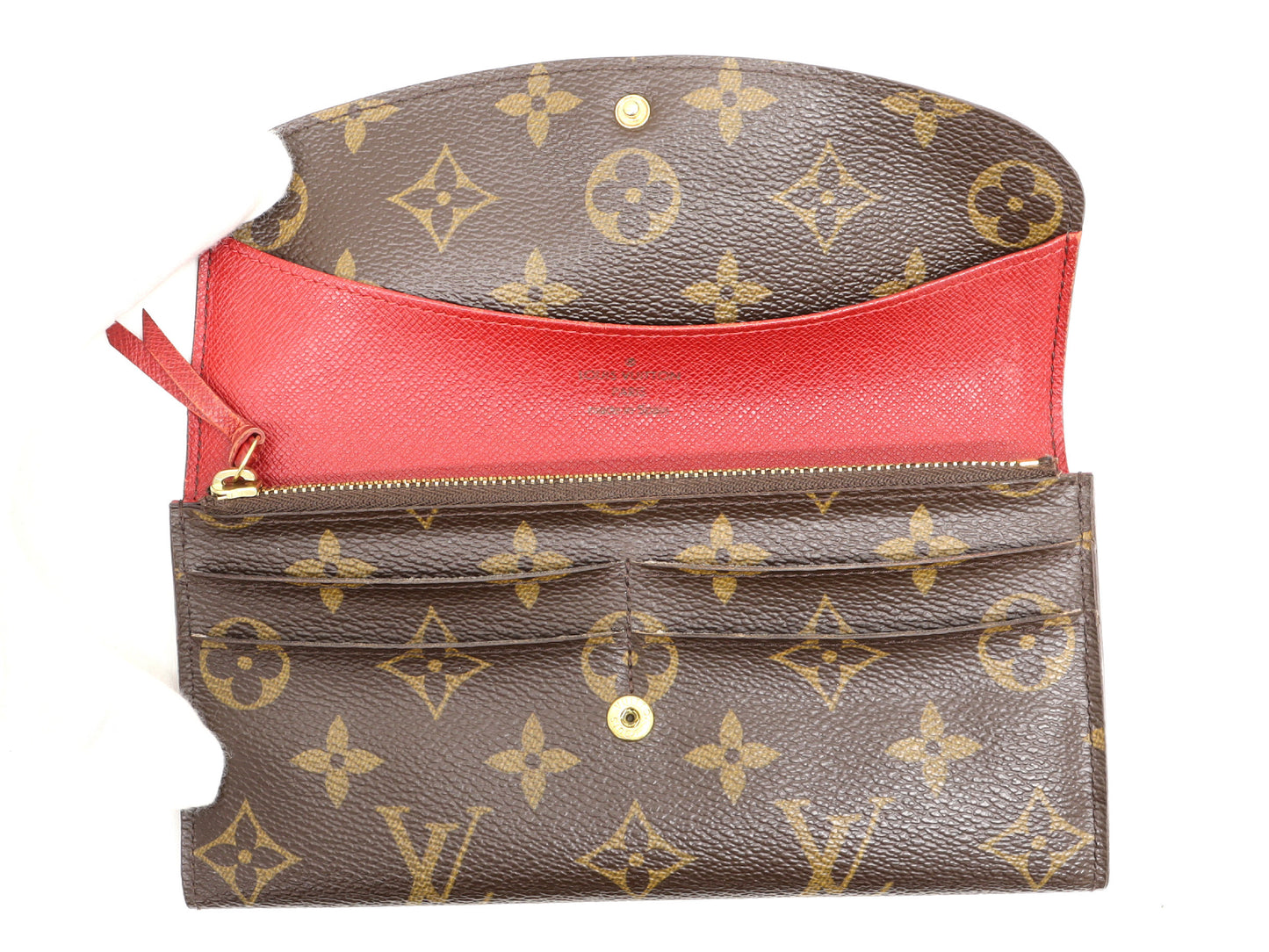 LOUIS VUITTON Monogram Portefeuille Emily M60136 Wallet