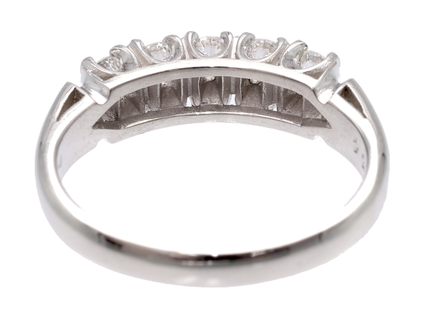 D0.54ct Pt900 6.7g Ring