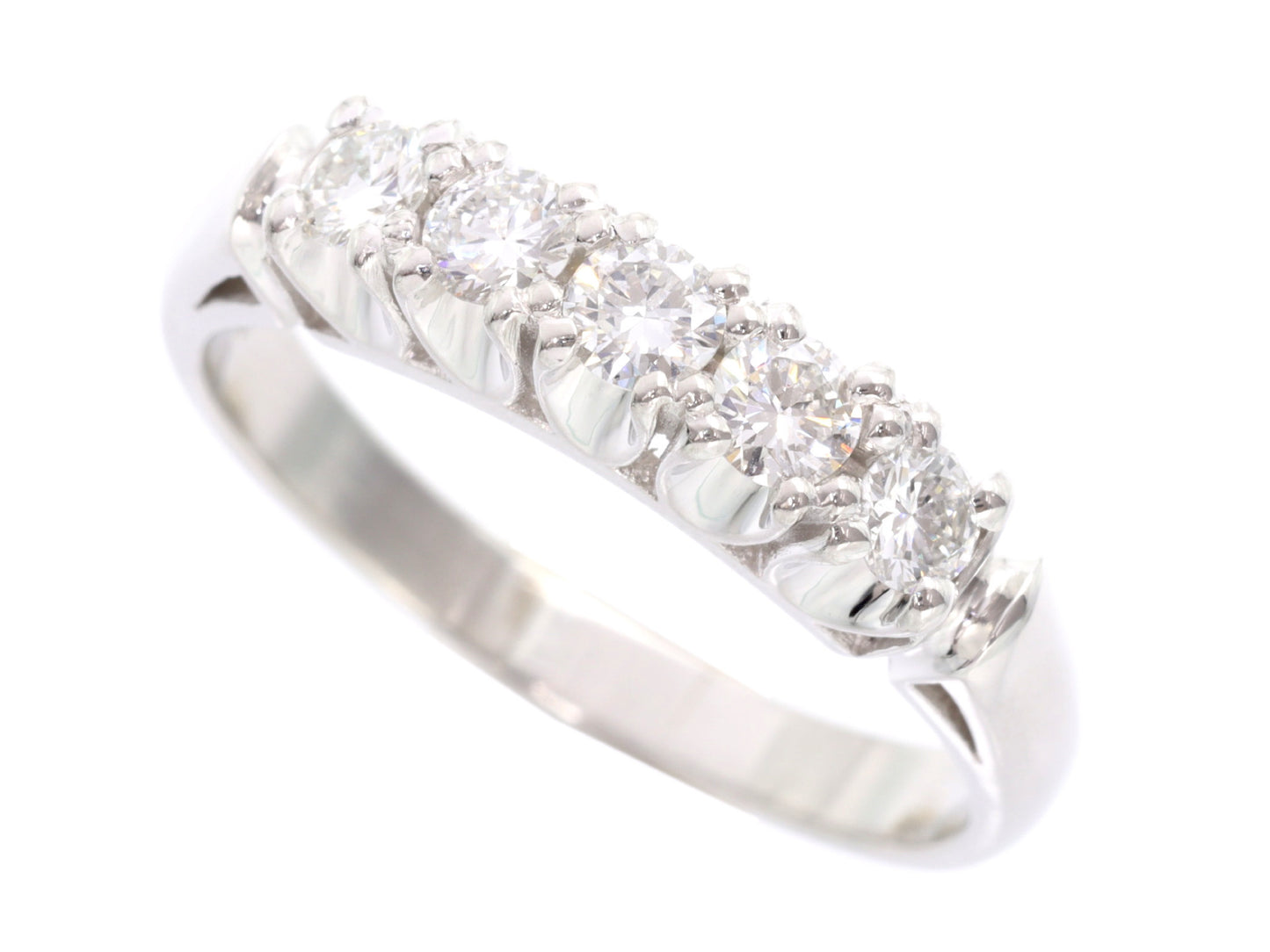 D0.54ct Pt900 6.7g Ring