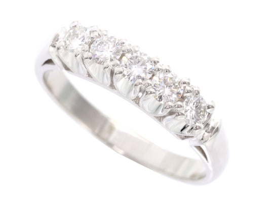 D0.54ct Pt900 6.7g Ring