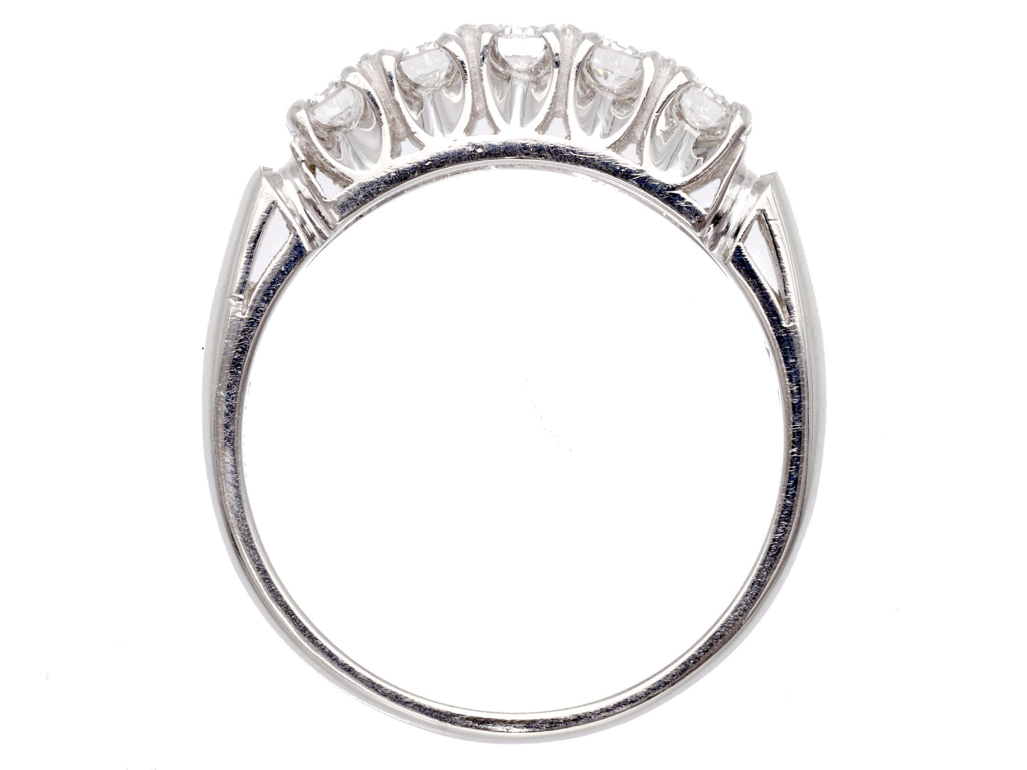 D0.54ct Pt900 6.7g Ring