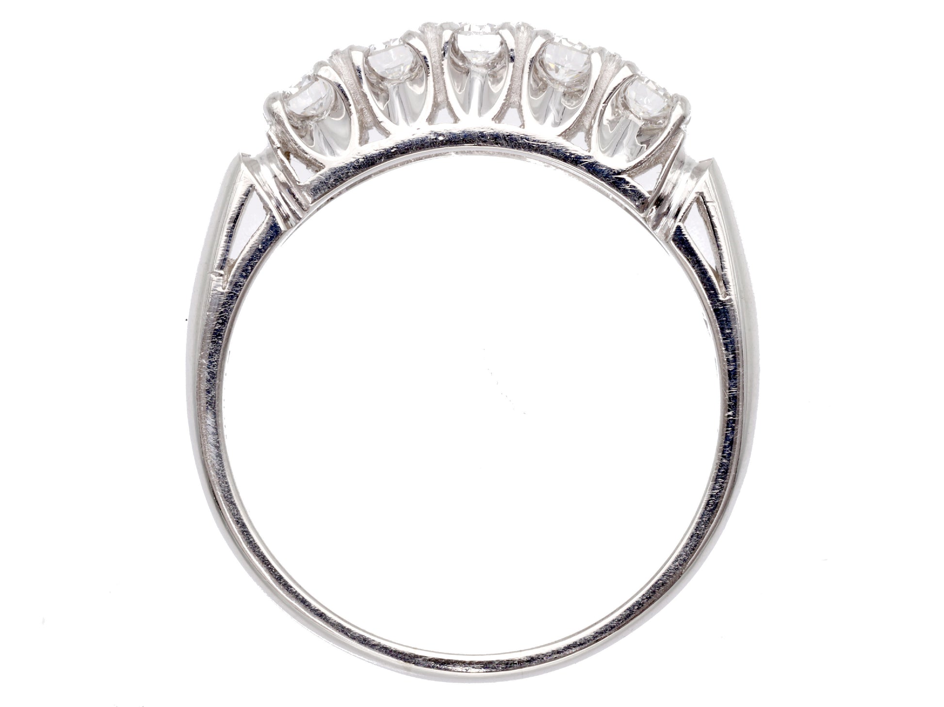 D0.54ct Pt900 6.7g Ring
