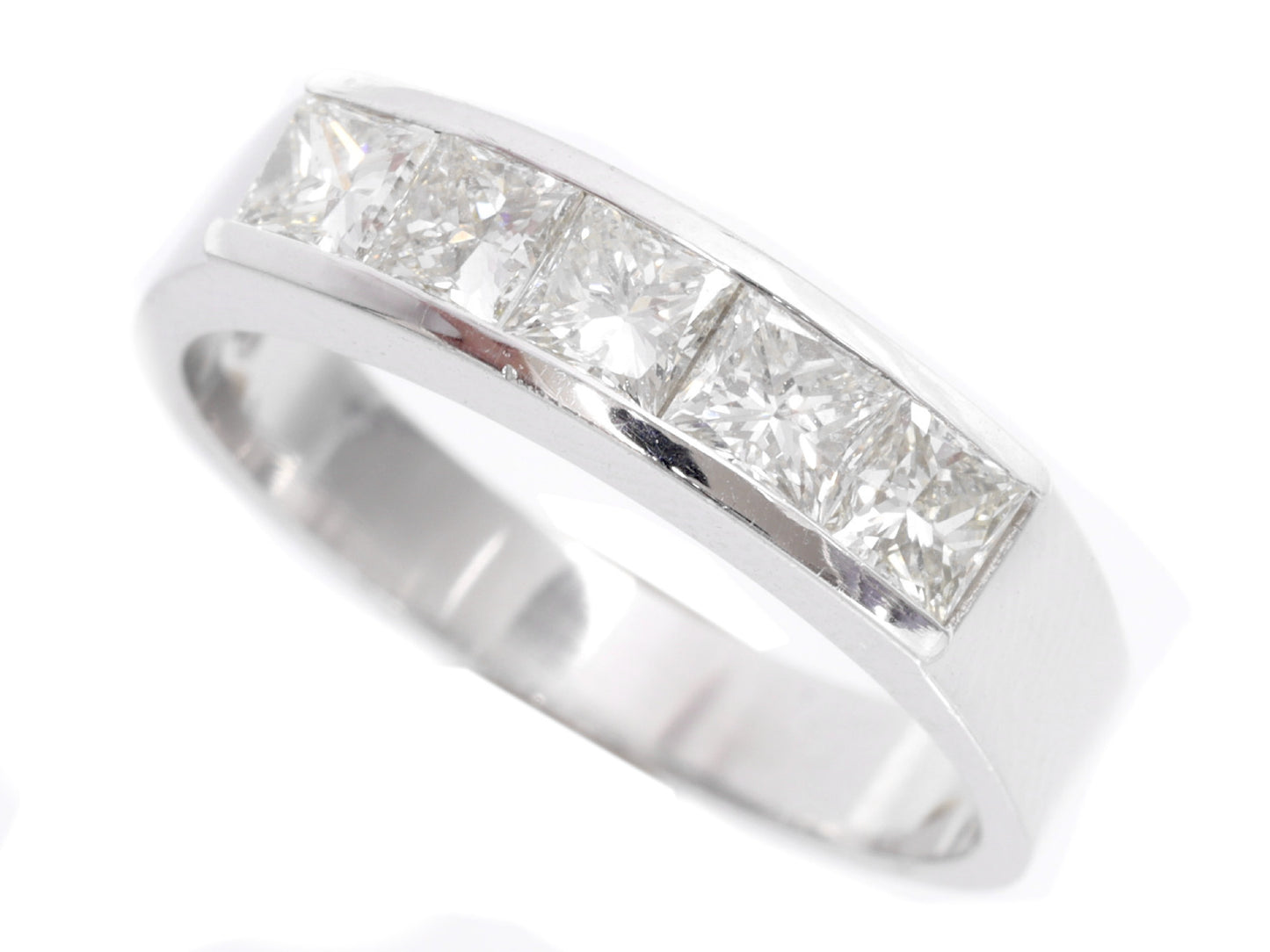 D1.05ct Pt900 5.3g Ring
