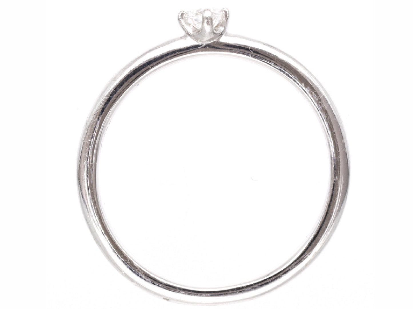 D0.089ct K18WG 1.5g Ring