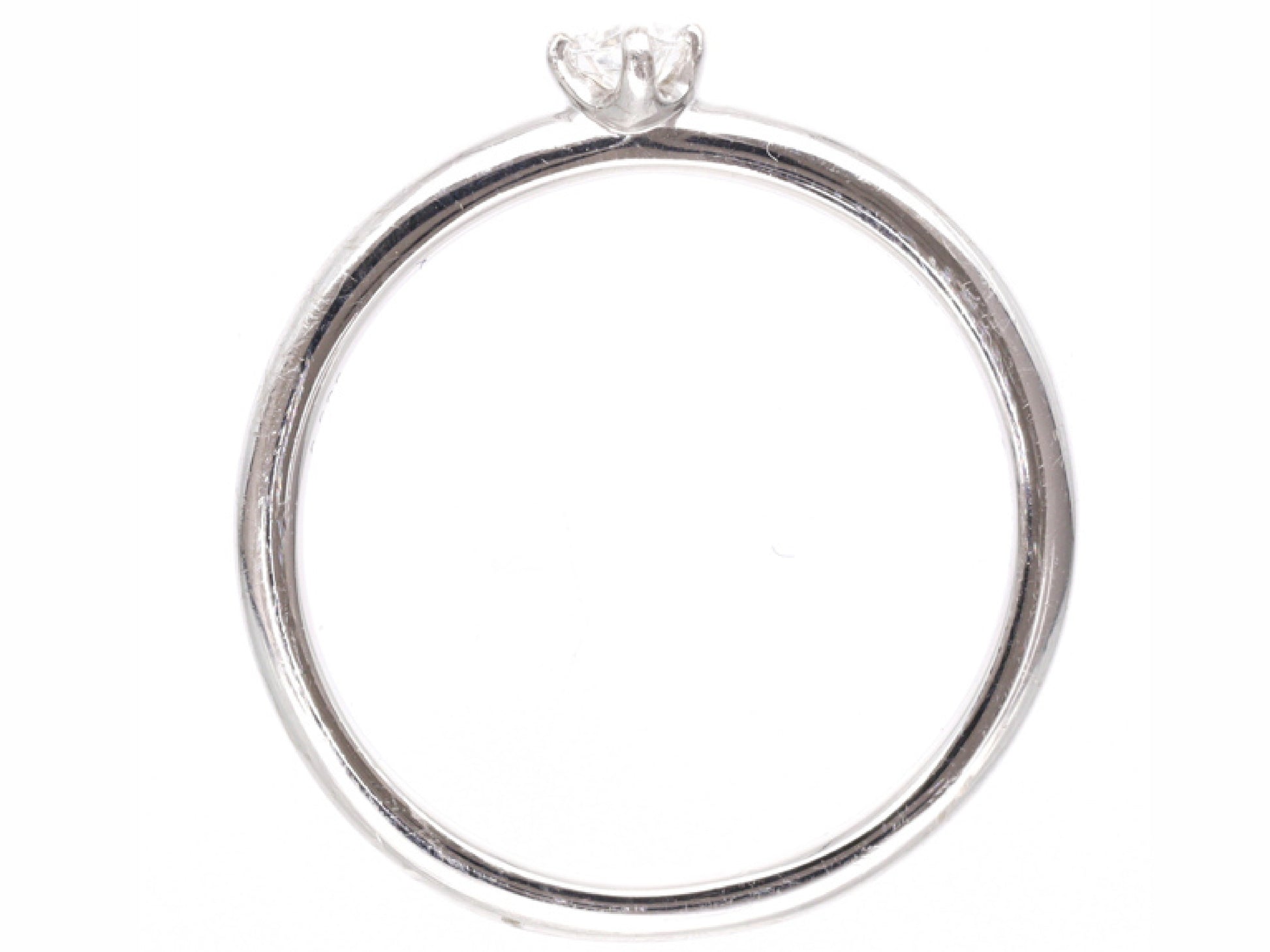 D0.089ct K18WG 1.5g Ring