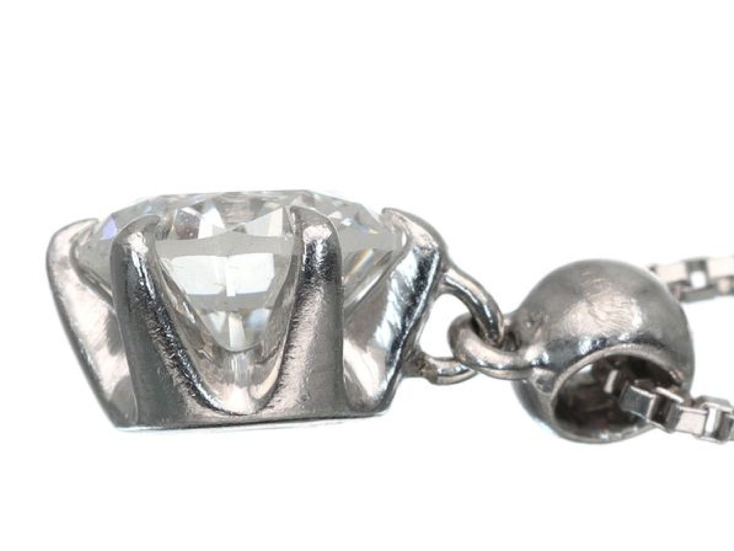 D0.61ct Pt900/850 3.0g Necklace