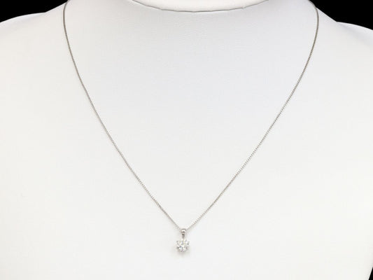 D0.61ct Pt900/850 3.0g Necklace