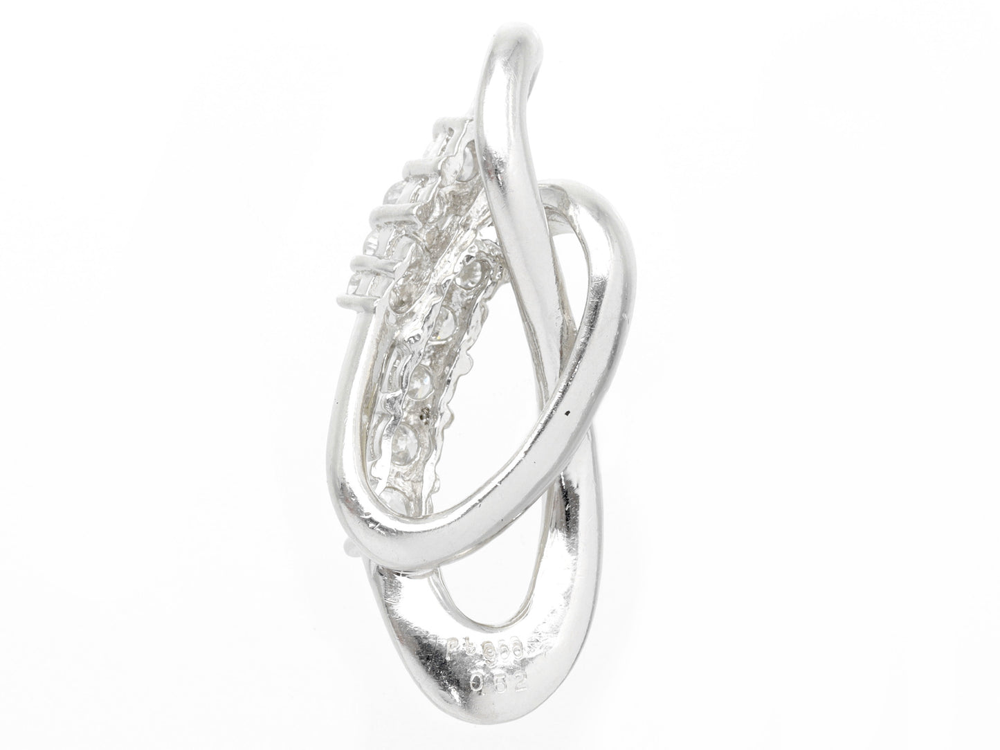 D0.52ct Pt900 7.3g Ring