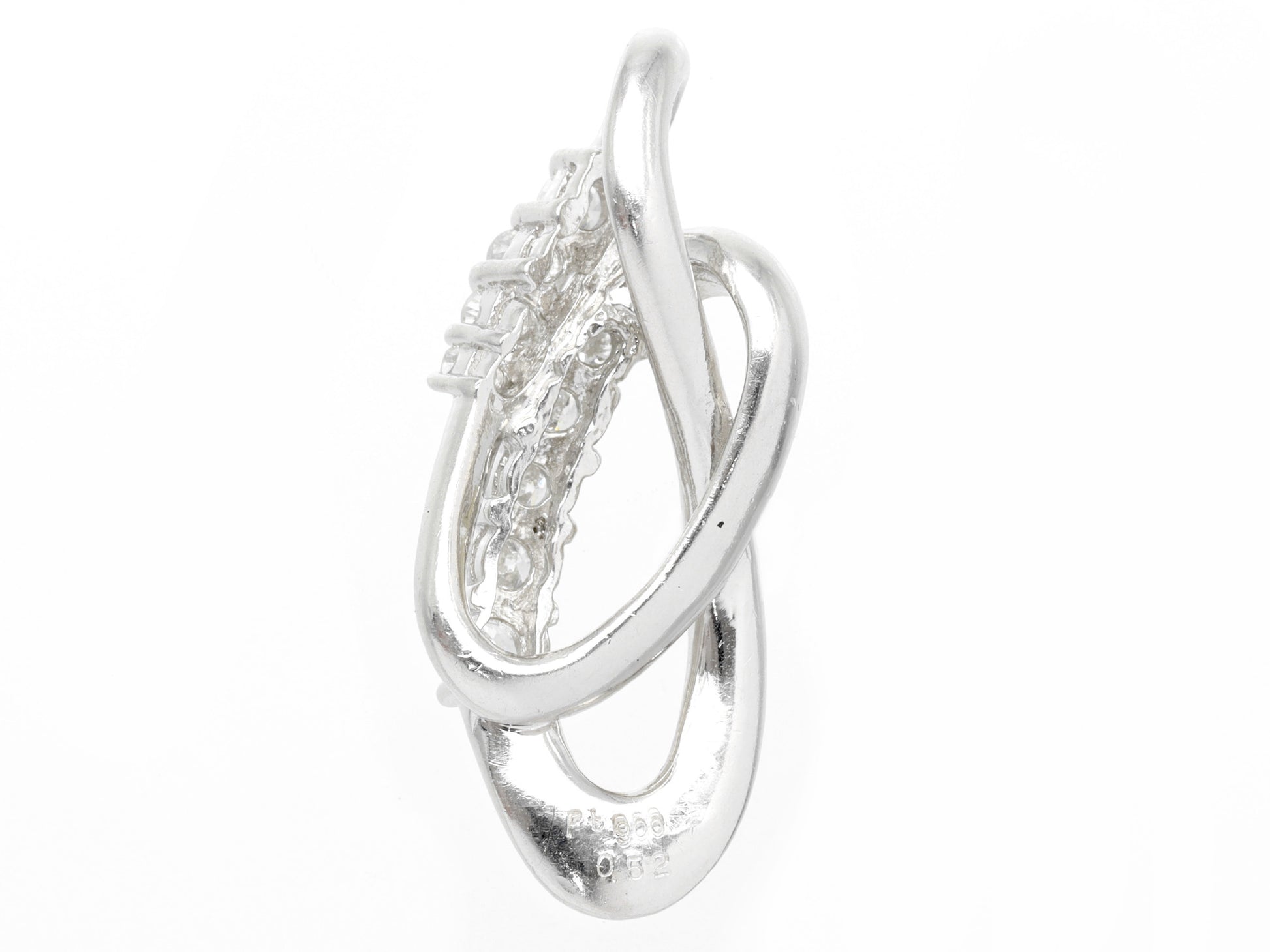 D0.52ct Pt900 7.3g Ring