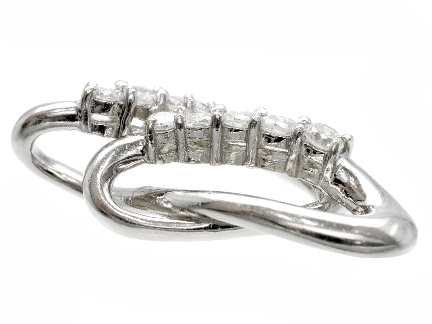 D0.52ct Pt900 7.3g Ring