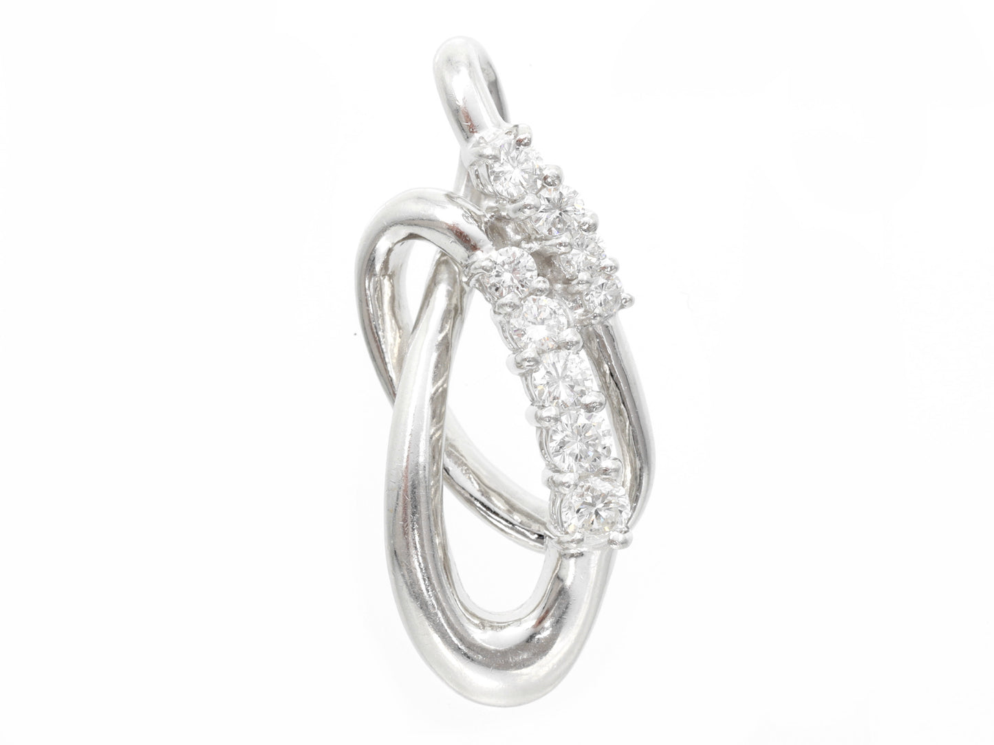 D0.52ct Pt900 7.3g Ring