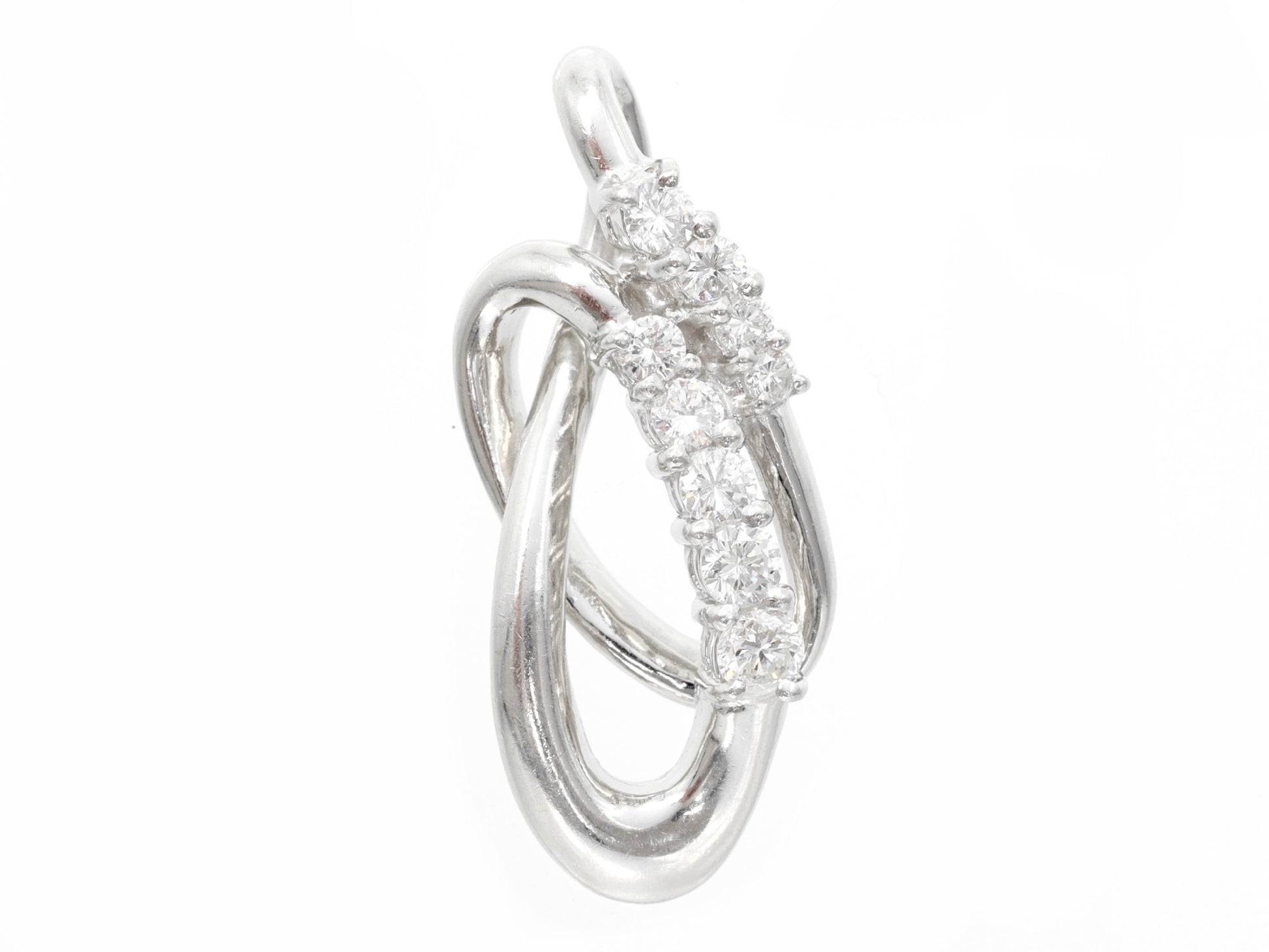 D0.52ct Pt900 7.3g Ring