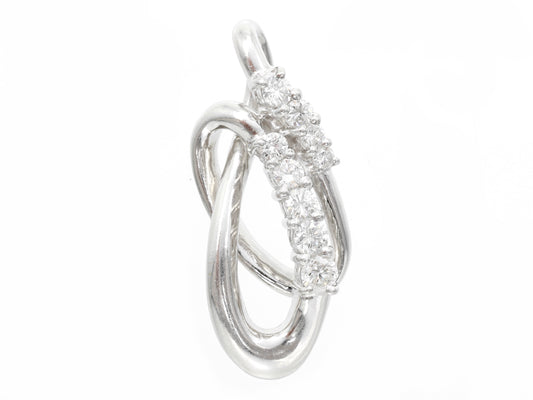 D0.52ct Pt900 7.3g Ring