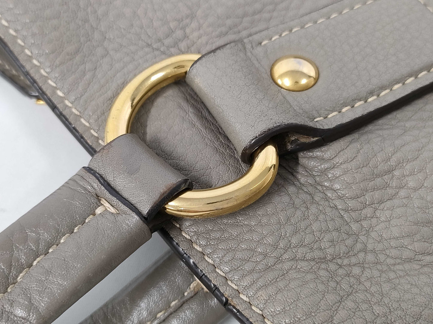 PRADA Prada Leather Hand Tote Bag