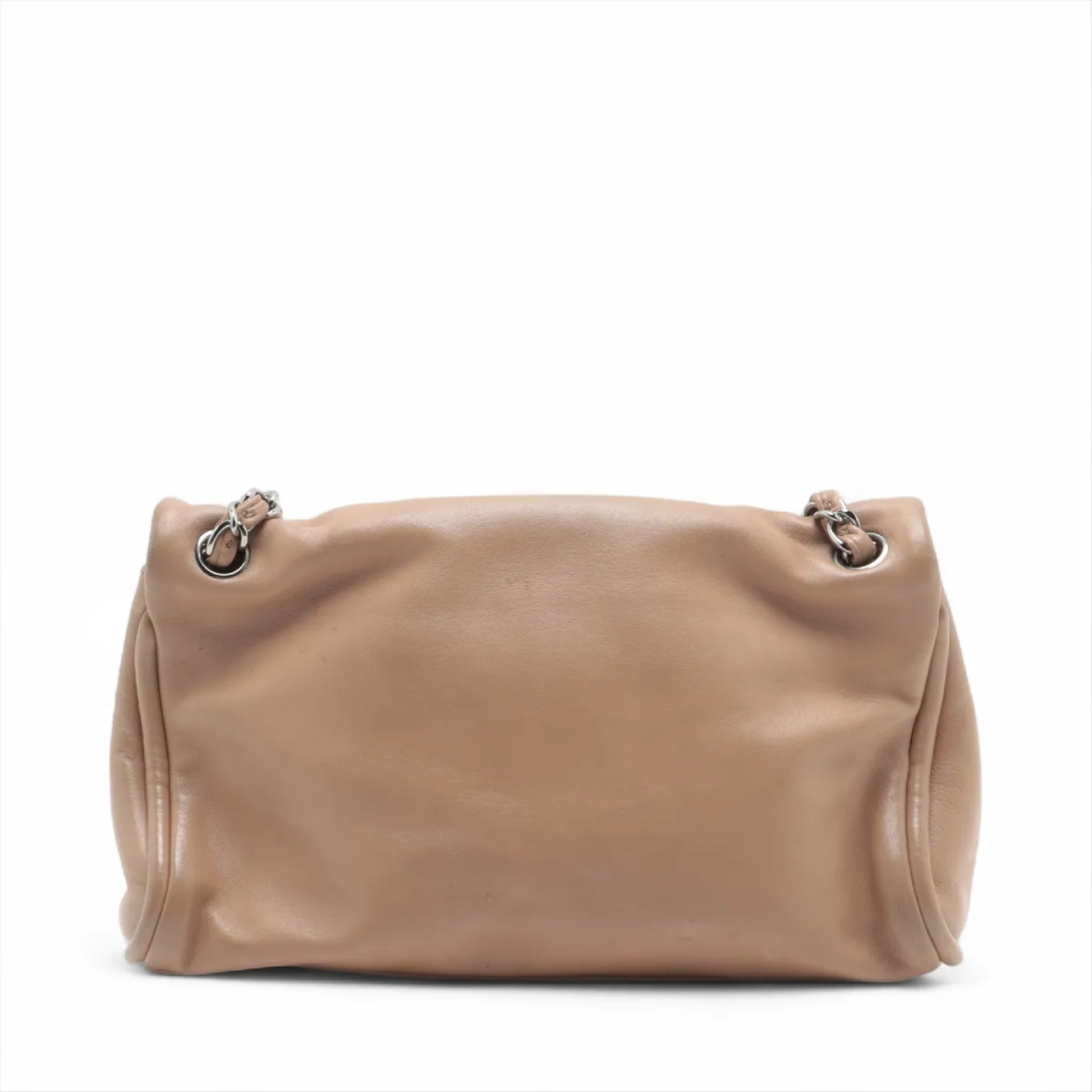 CHANEL 2.55 Lambskin Chain Shoulder Bag 10th Range Shoulder Bag