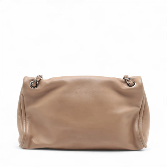CHANEL 2.55 Lambskin Chain Shoulder Bag 10th Range Shoulder Bag