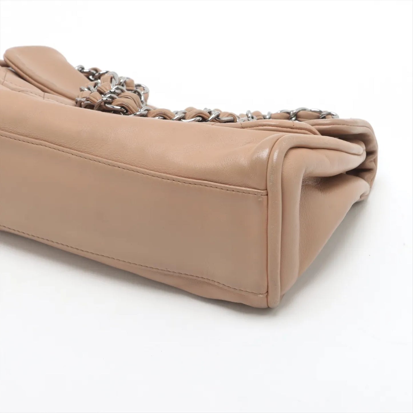 CHANEL 2.55 Lambskin Chain Shoulder Bag 10th Range Shoulder Bag