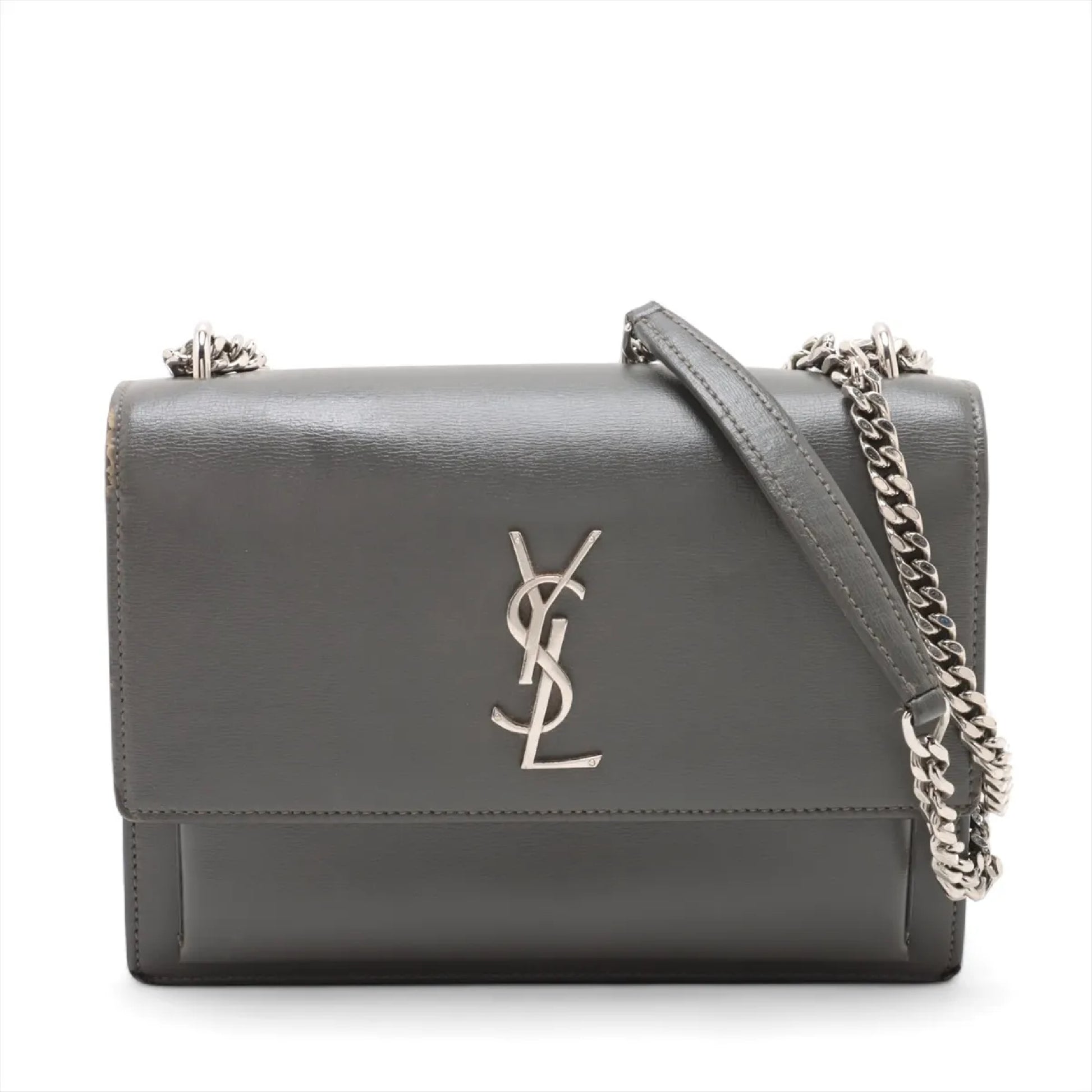 SAINT LAURENT Sunset Leather Chain Shoulder Bag 442906 Shoulder Bag