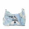 PRADA Canvas 2-Way Shoulder Bag 2 Pouches & Straps Shoulder Bag